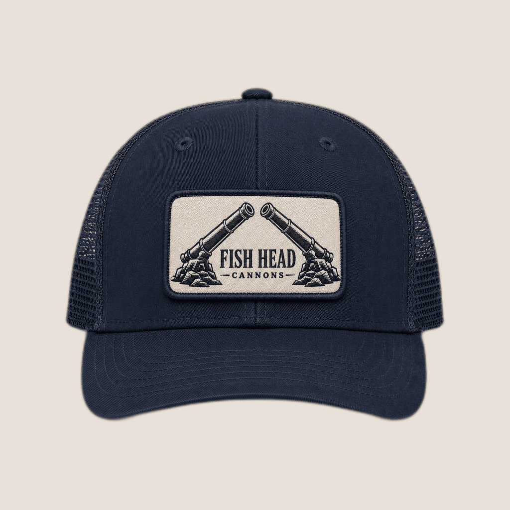Navy Patch Hat