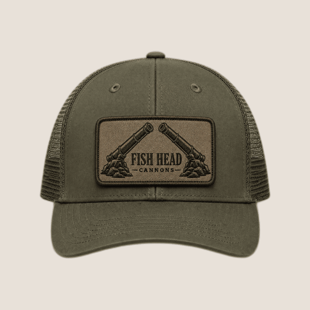 Olive Patch Hat